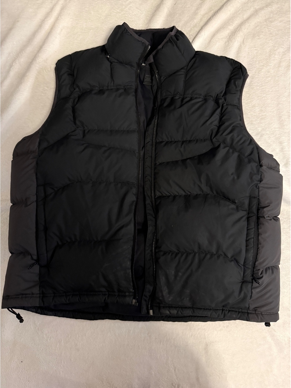REI Co-op 650 Down Vest Black Puffer Full Zip Men’s